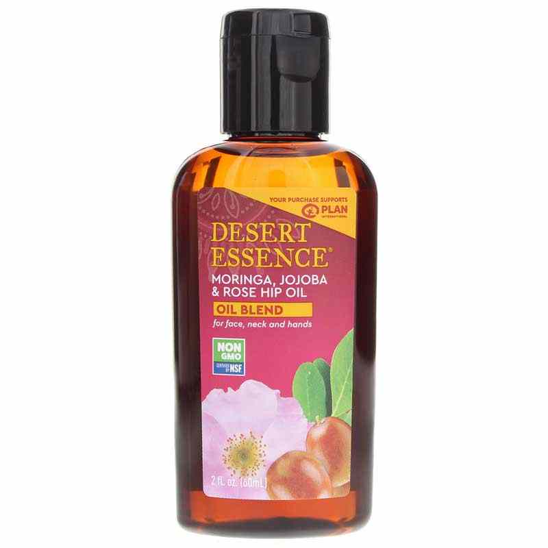 Moringa Jojoba & Rose Hip Oil, by Desert Essence