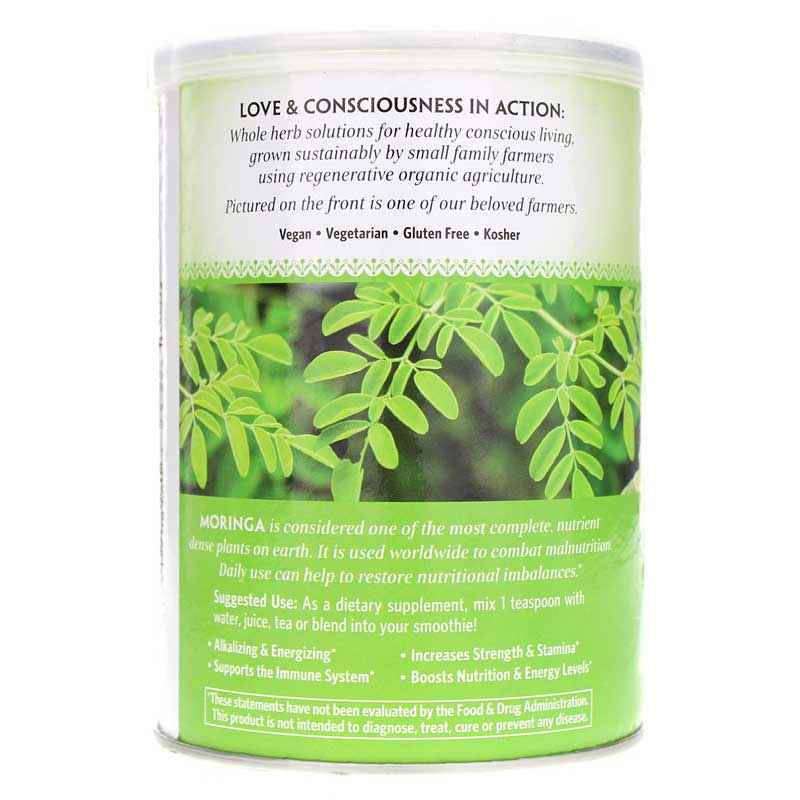 Moringa Leaf Powder Certified Organic, Organic India – Natural Healthy ...