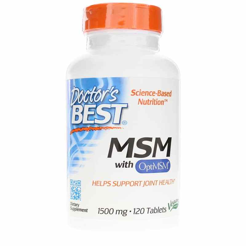 MSM 1500 Mg, by Doctors Best