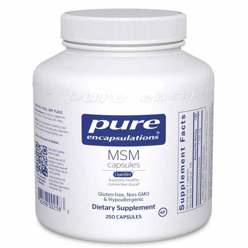 MSM Capsules, by Pure Encapsulations