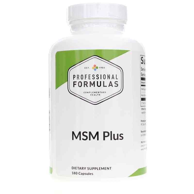 MSM Plus, by Professional Formulas