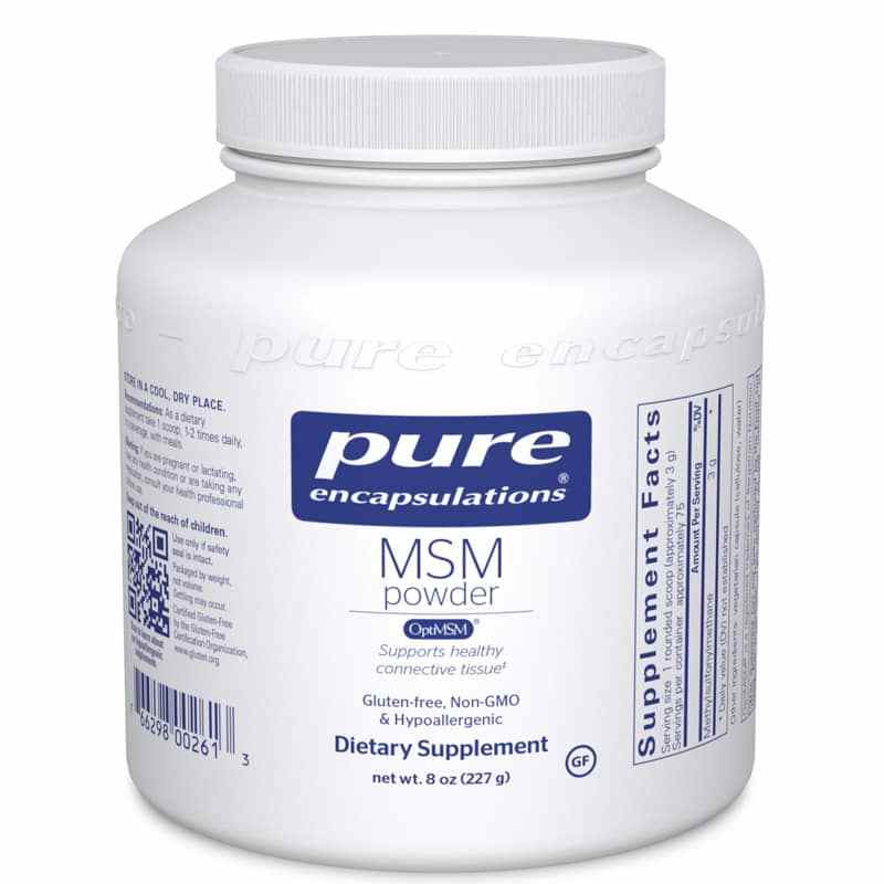 Pcs Msm Example MSM Powder, Pure Encapsulations – Natural Healthy Concepts