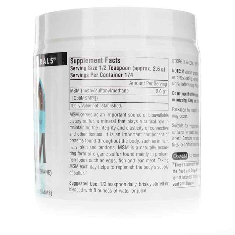 MSM Powder, 16 Oz, by Source Naturals, image #2