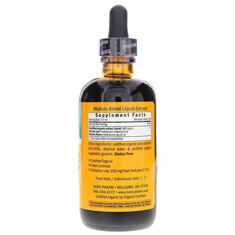 Mullein Blend, 4 Oz, by Herb Pharm, image #2