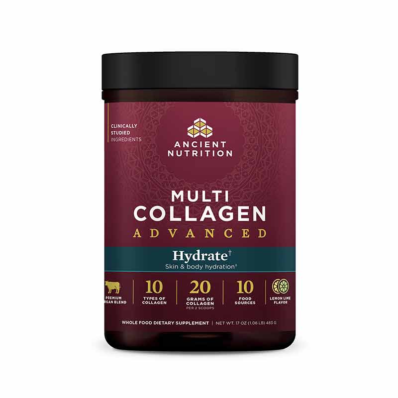 Multi Collagen Advanced Hydrate Powder, by Ancient Nutrition