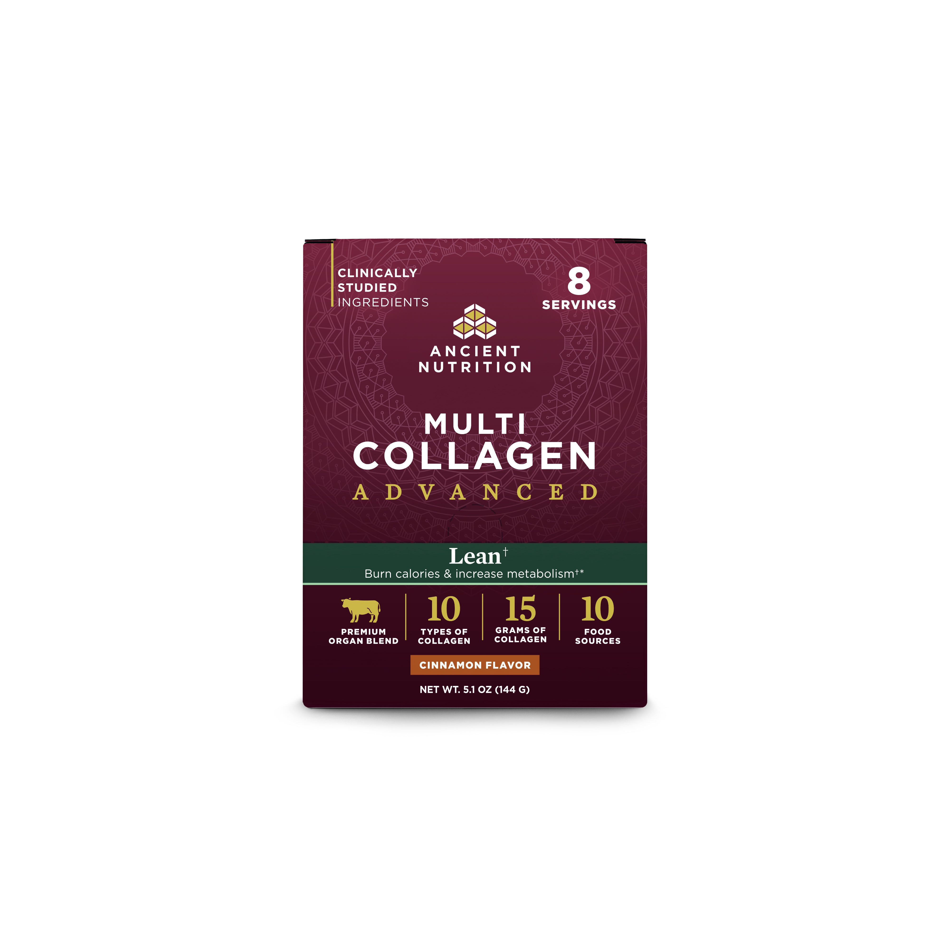 Multi Collagen Advanced Lean Sachets, by Ancient Nutrition – Natural ...