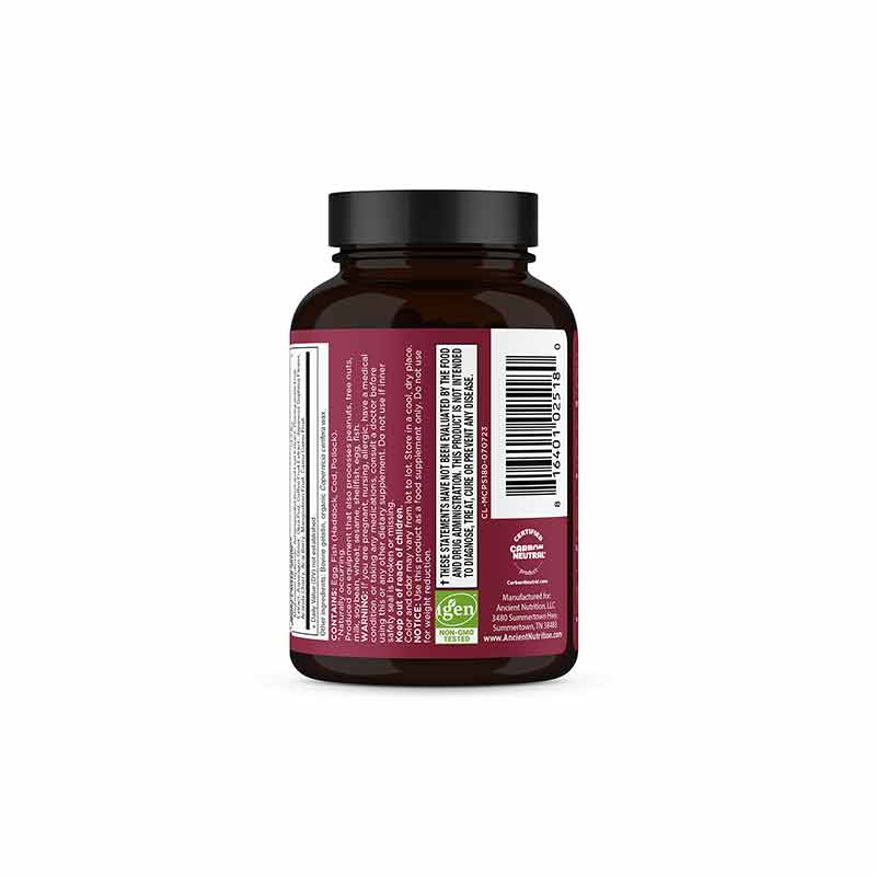 Multi Collagen Beauty + Sleep, 90 Capsules, by Ancient Nutrition, image #4
