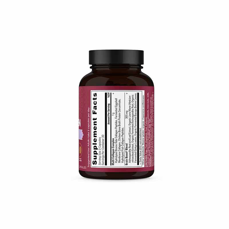 Multi Collagen Brain Boost, 90 Capsules, by Ancient Nutrition, image #3