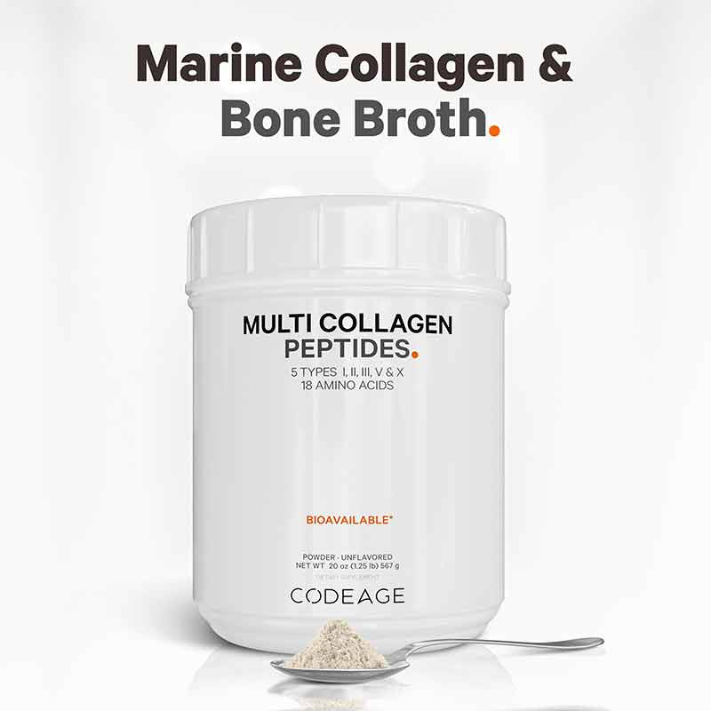Multi Collagen Peptides, 20 Oz, by Codeage, image #6