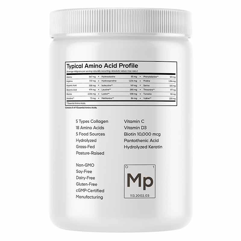 Multi Collagen Peptides Platinum, by Codeage, image #4