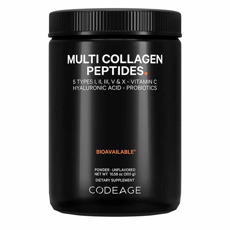 Multi Collagen Peptides + Probiotics, by Codeage