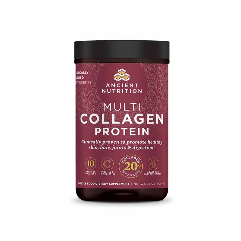 Multi Collagen Protein Powder, Natural, 8.6 Oz, by Ancient Nutrition