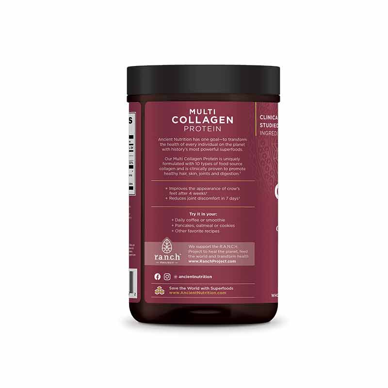 Multi Collagen Protein Powder, Natural, 8.6 Oz, by Ancient Nutrition, image #4
