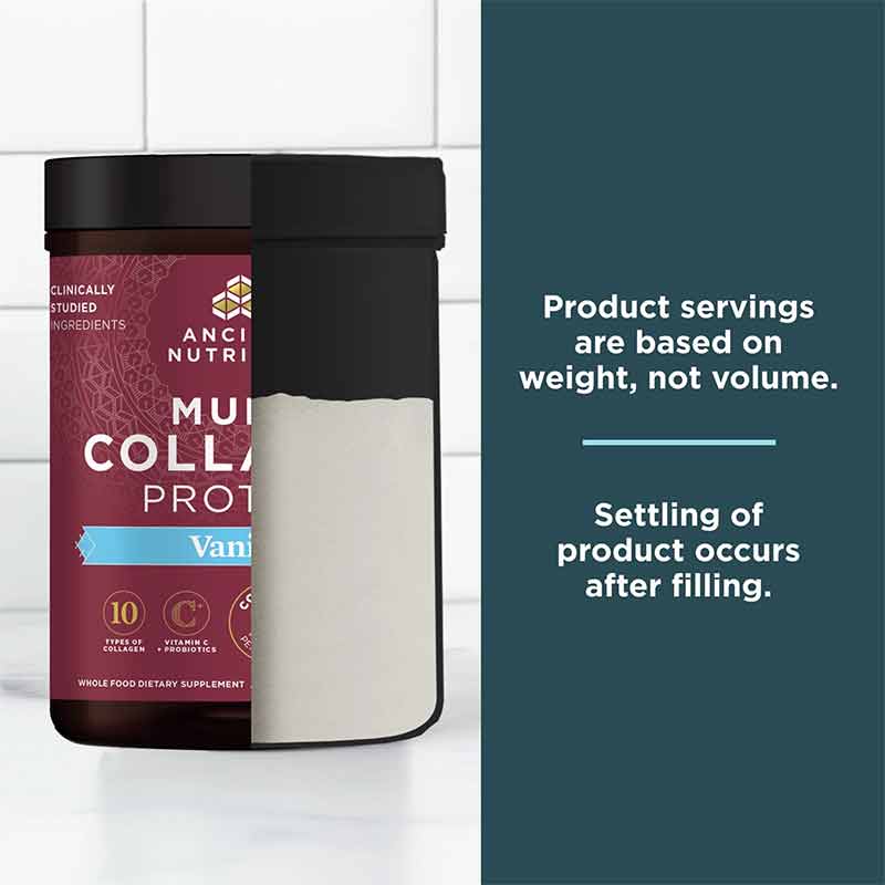Multi Collagen Protein Powder, Vanilla, 16.7 Oz, by Ancient Nutrition, image #6