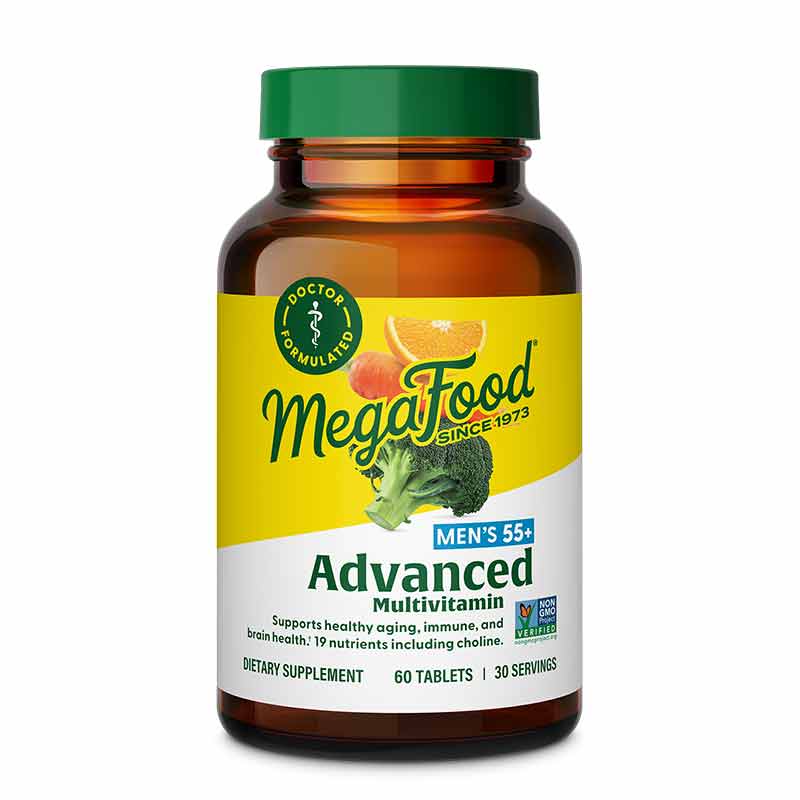 Multi for Men 55+, 60 Tablets, by Megafood