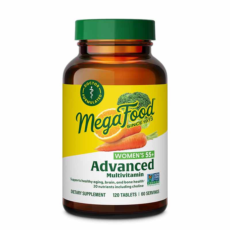 Multi for Women 55+, 120 Tablets, by Megafood