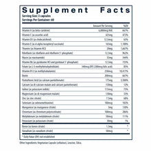 Multi-Nutrients 3 (without Copper & Iron), 180 Capsules, by Vital Nutrients