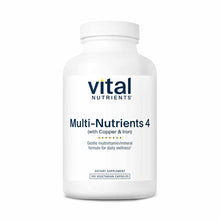 Multi-Nutrients 4 (with Copper & Iron), 180 Capsules, by Vital Nutrients