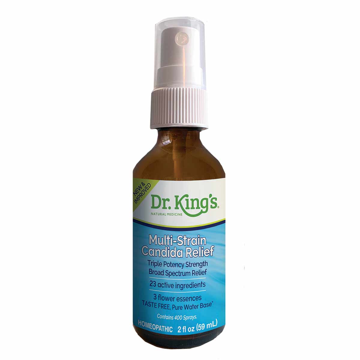 Multi-Strain Candida Relief, by King Bio
