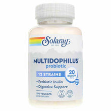 Multidophilus12 Strain Formula, 100 Enteric Coated Veg Capsules, by Solaray