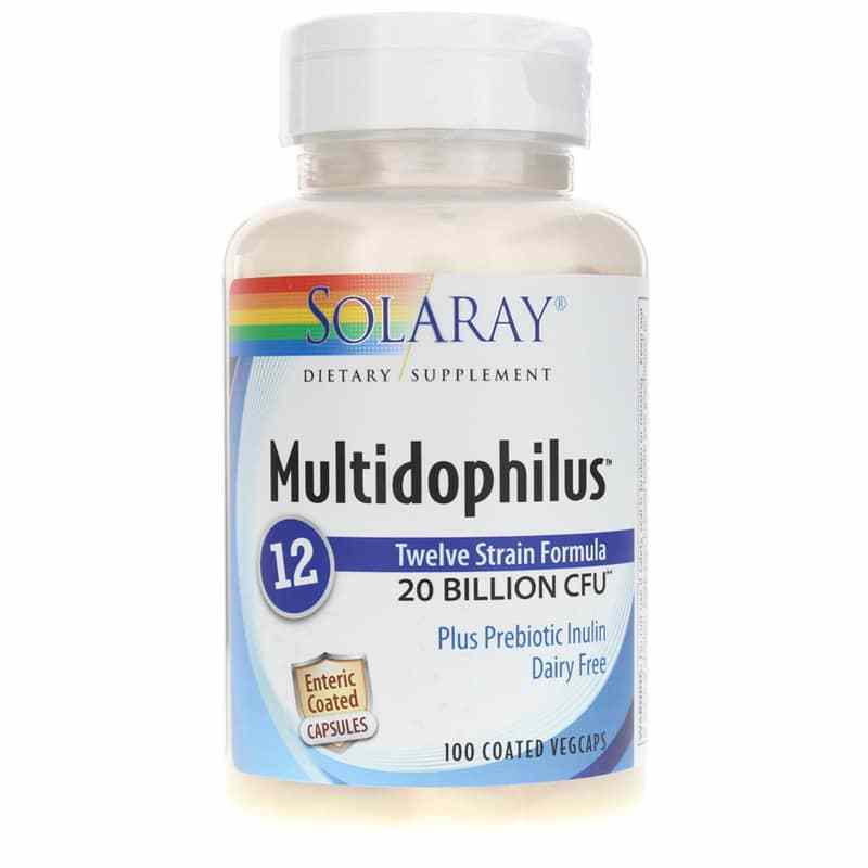 Multidophilus12 Strain Formula, by Solaray