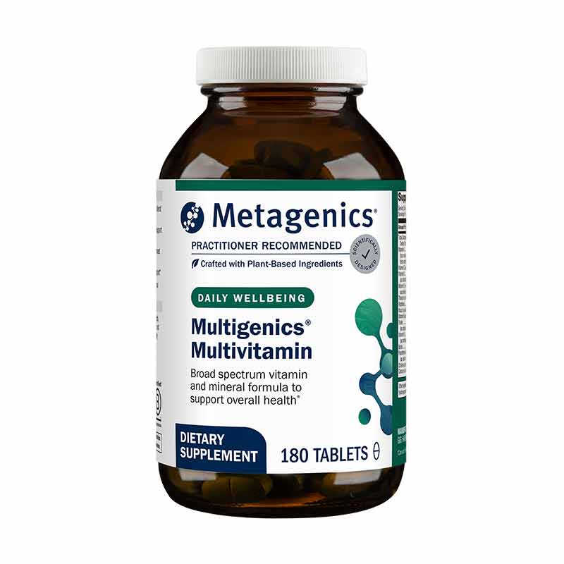 Multigenics Multivitamin, 180 Tablets, by Metagenics