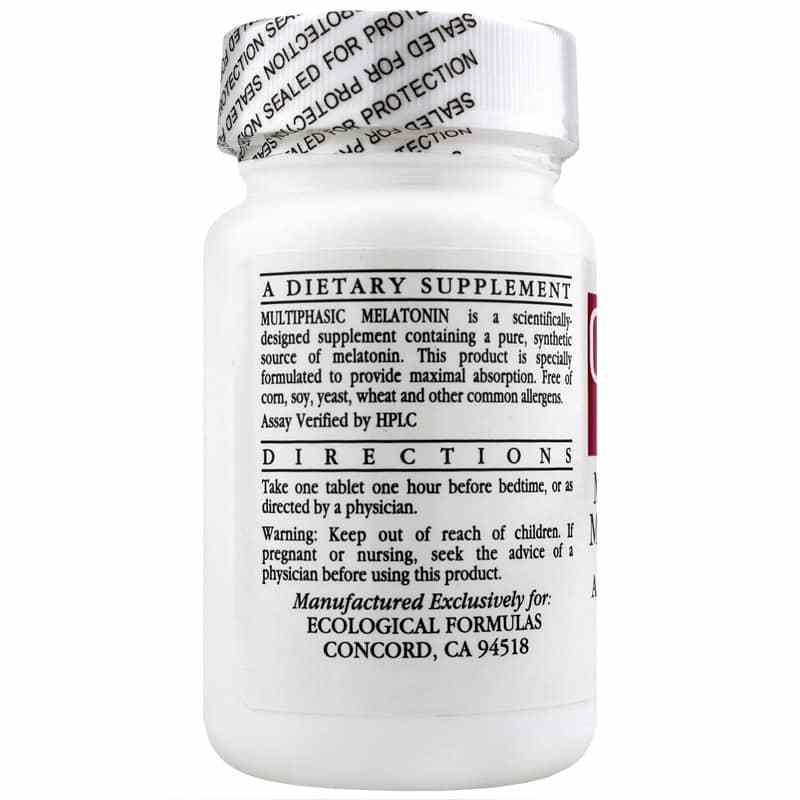 Multiphasic Melatonin-SR 1.8 Mg, by Cardiovascular Research, image #3