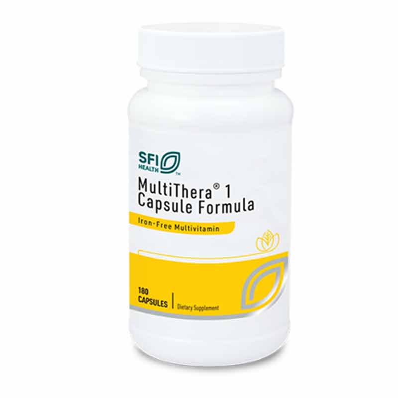 Multithera 1 Multiple Iron-Free, 180 Capsules, by SFI Health