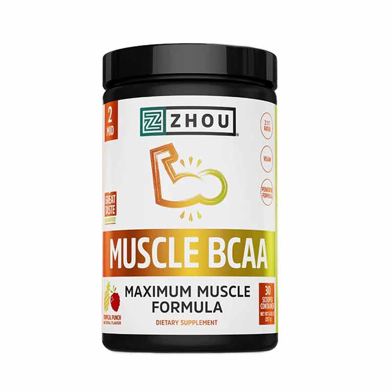 Muscle BCAA Maximum Muscle Formula, by Zhou Nutrition