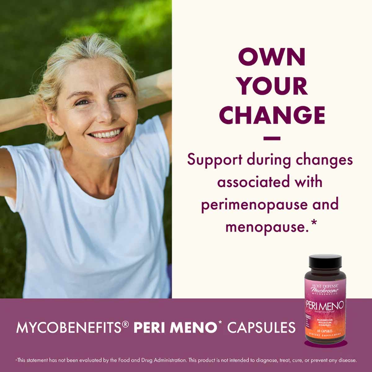 MycoBenefits Peri Meno, by Host Defense