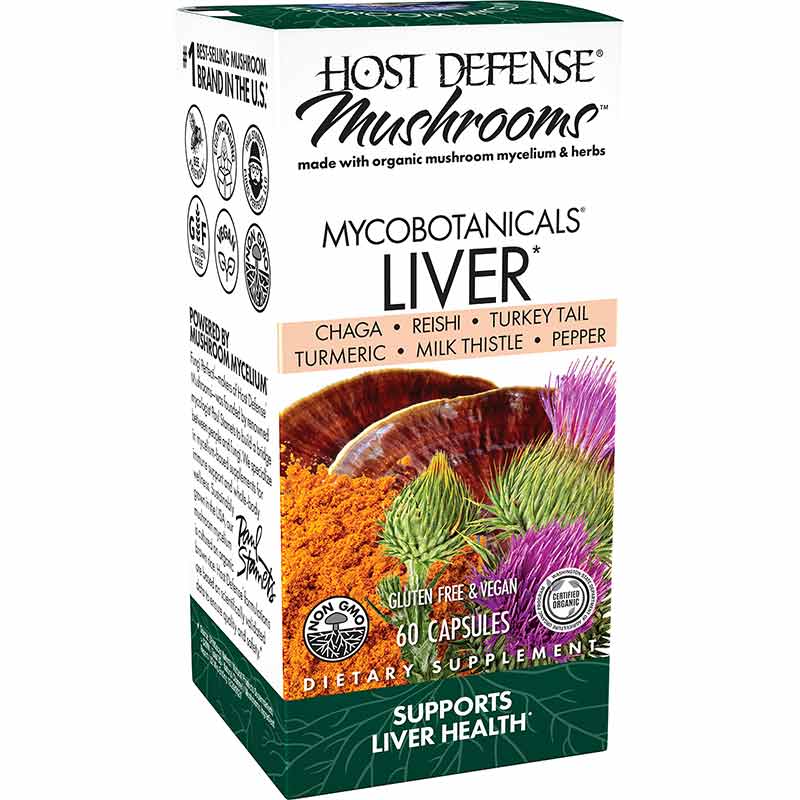 MycoBotanicals Liver, by Host Defense, image #4