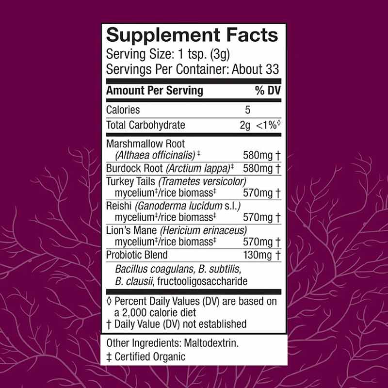 MycoBotanicals Microbiome Powder, by Host Defense, image #2