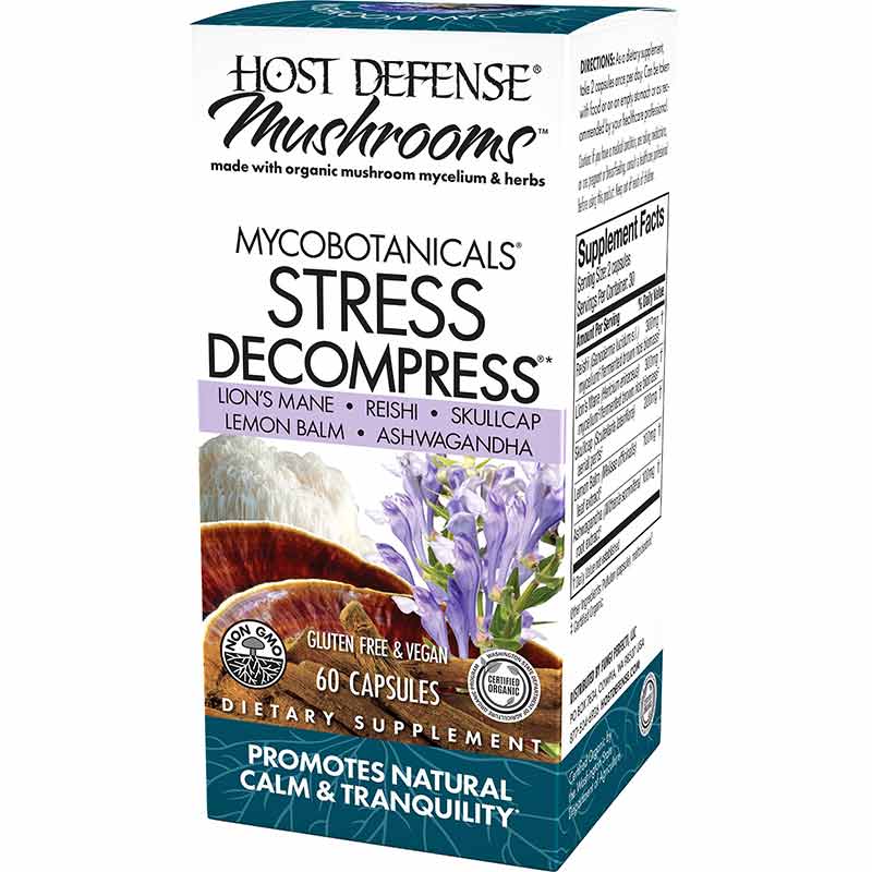 MycoBotanicals Stress Decompress, by Host Defense, image #3