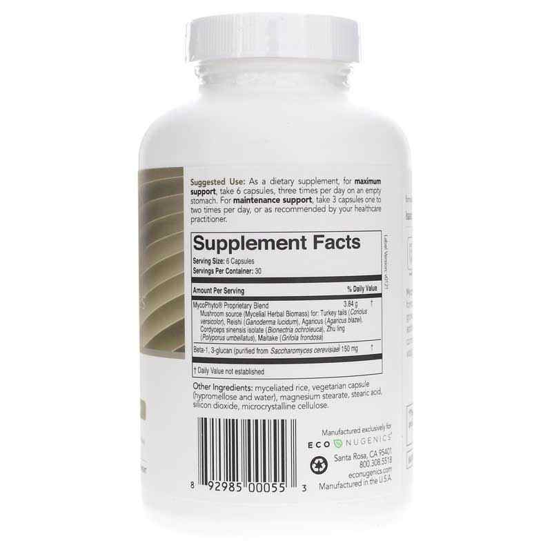 MycoPhyto, 180 Veg Capsules, by ecoNugenics, image #2