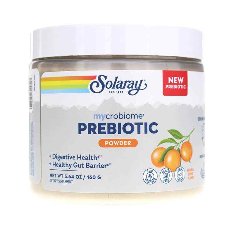 Mycrobiome Prebiotic Powder, Citrus, by Solaray