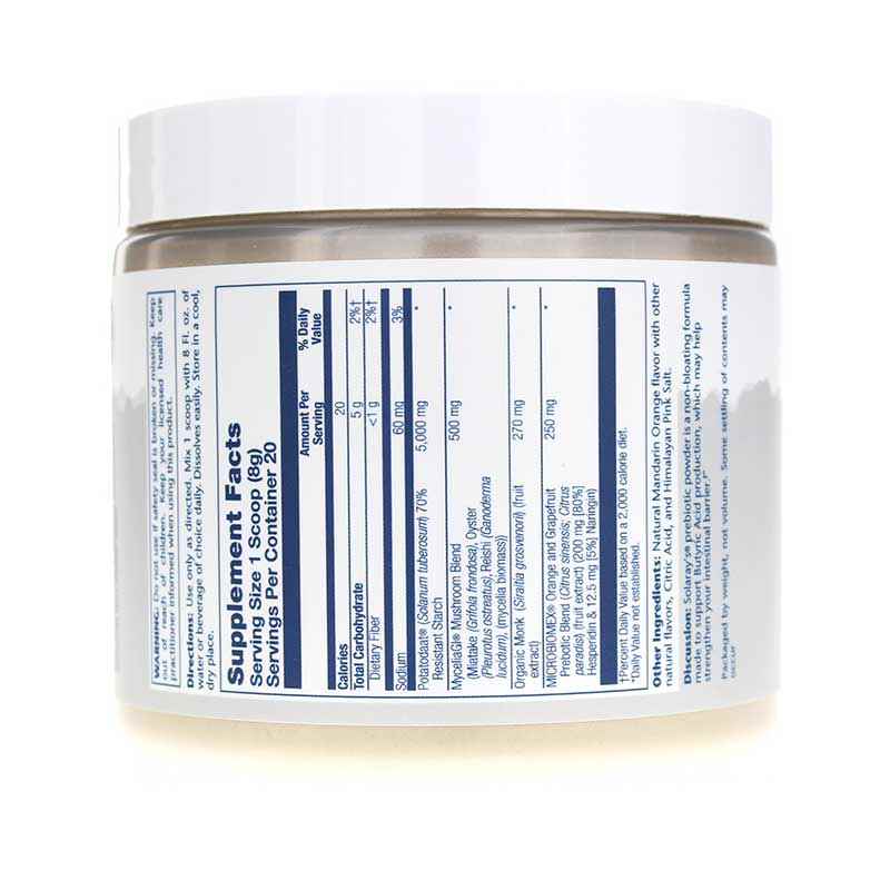Mycrobiome Prebiotic Powder, Citrus, by Solaray, image #3