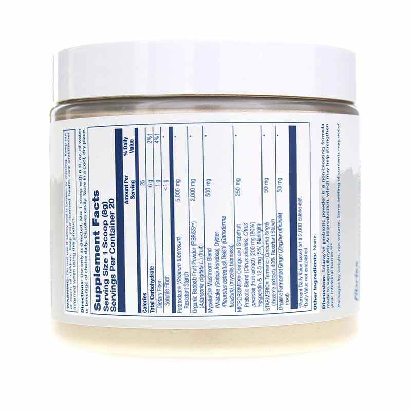 Mycrobiome Prebiotic Powder, Unflavored, by Solaray, image #3