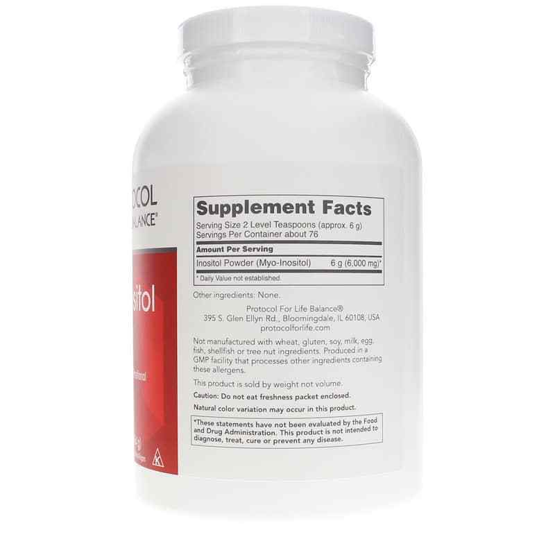 Myo-Inositol Powder, by Protocol For Life Balance, image #2
