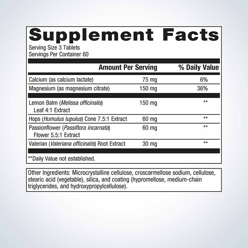 MyoCalm Plus, 180 Tablets, by Metagenics, image #2