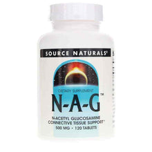 N-A-G N-Acetyl Glucosamine 500 Mg, 120 Tablets, by Source Naturals