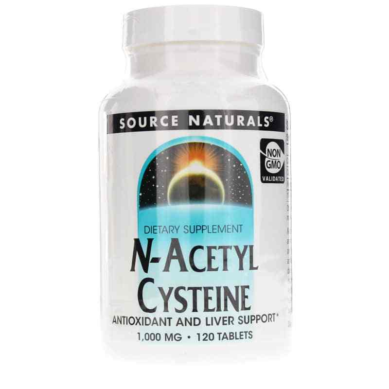 N-Acetyl Cysteine 1000 Mg, by Source Naturals