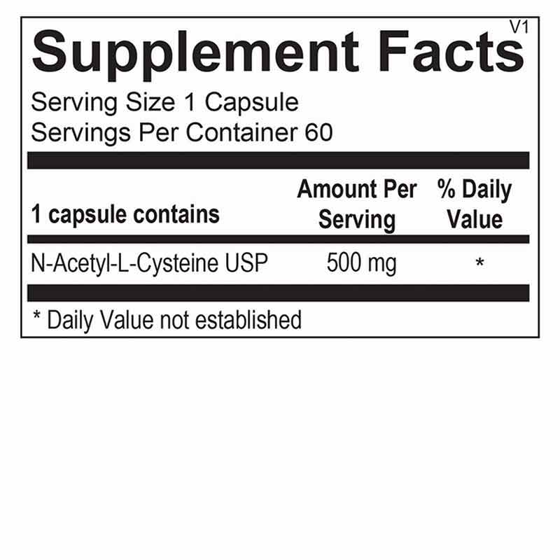 N-Acetyl Cysteine, by Ortho Molecular, image #2