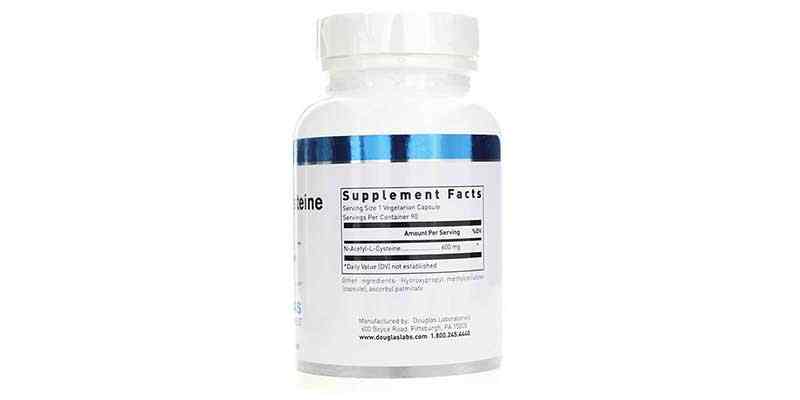 N-Acetyl-L-Cysteine 600 Mg, by Douglas Laboratories, image #2