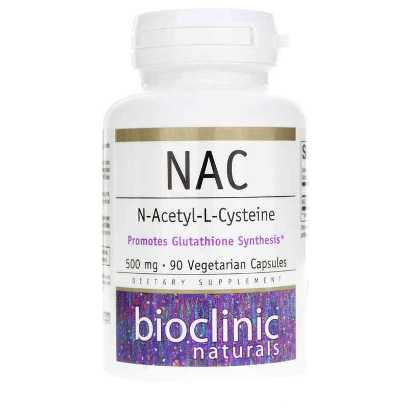 NAC 500 Mg, by Bioclinic Naturals