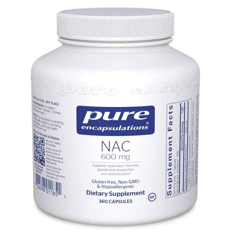NAC 600 Mg, by Pure Encapsulations