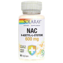 NAC 600 Mg, 60 Veg Capsules, by Solaray