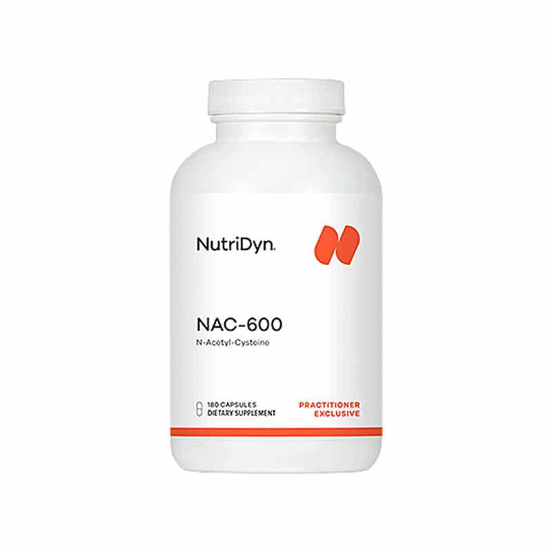 NAC-600 N-Acetyl-Cysteine, 180 Capsules, by NutriDyn