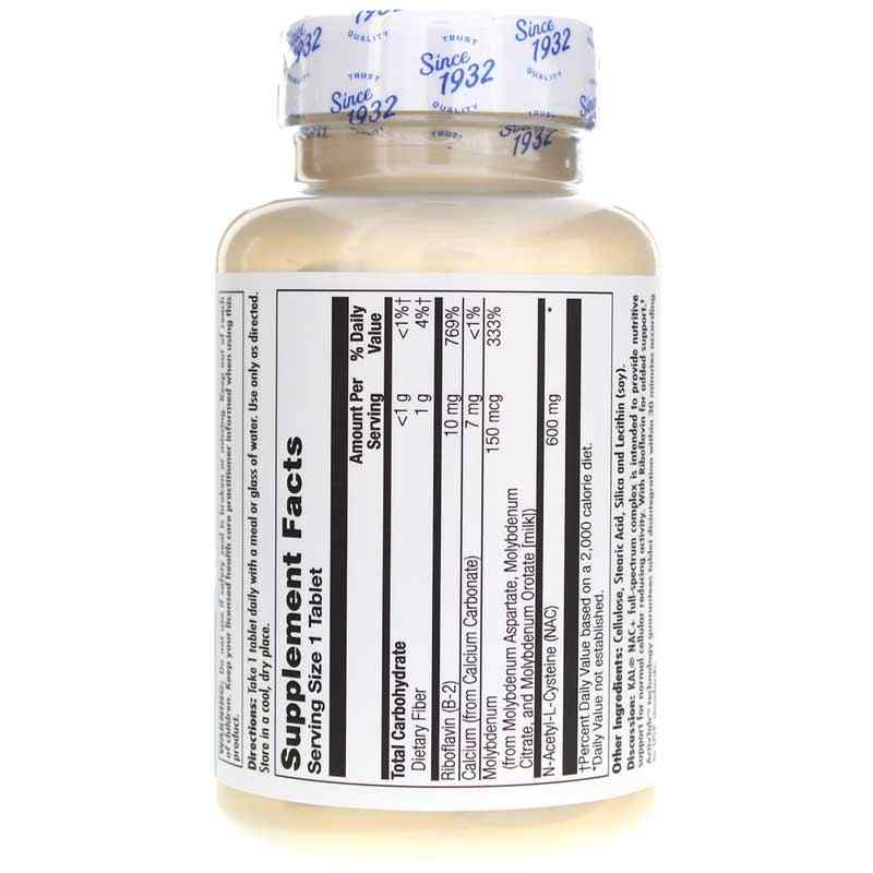 NAC+, 60 Tablets, by Kal, image #2