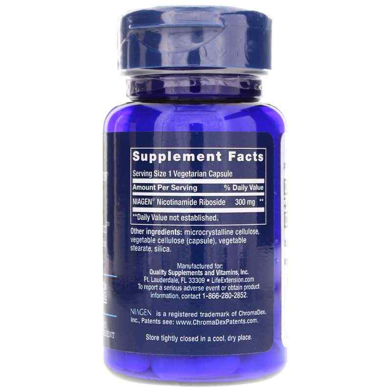 NAD+ Cell Regenerator 300 Mg, by Life Extension, image #2