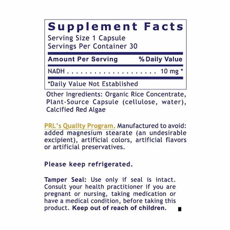NADH 10 Mg Advanced Brain and Memory Support, by Premier Research Labs, image #4